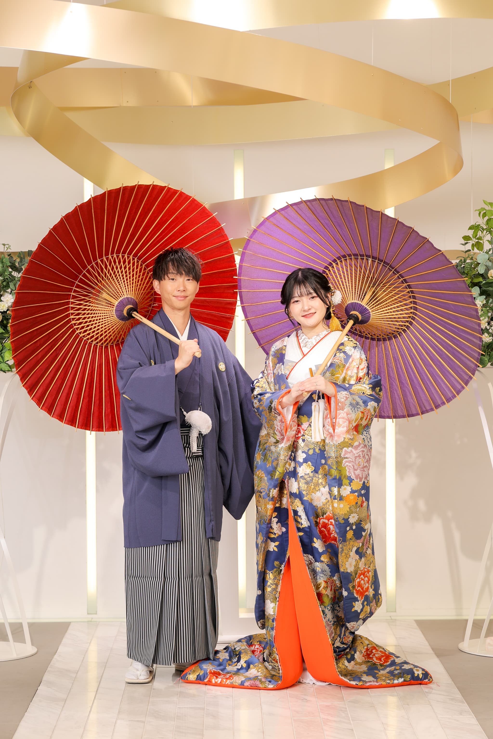 洋の空間に映える、和の美しさ